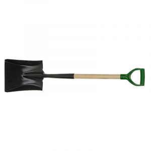 Photo of Garant Square Point Shovel, Wood Handle, D Grip #TDS