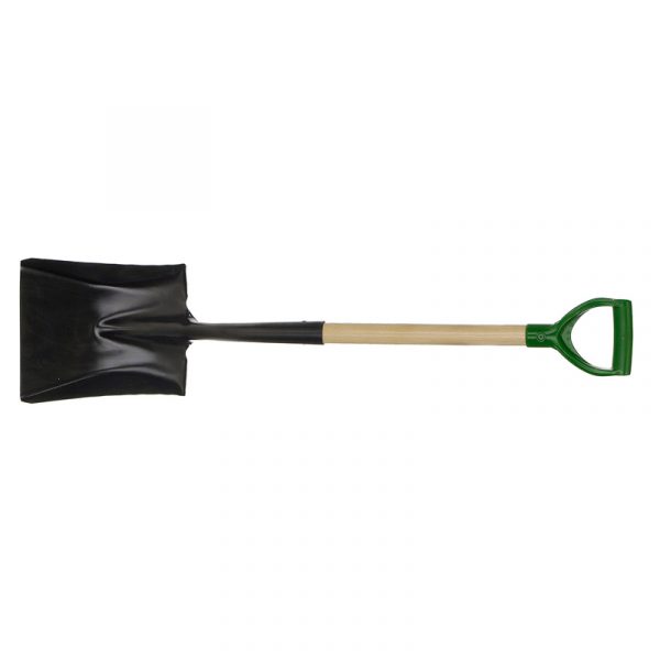 Photo of Garant Square Point Shovel, Wood Handle, D Grip #TDS