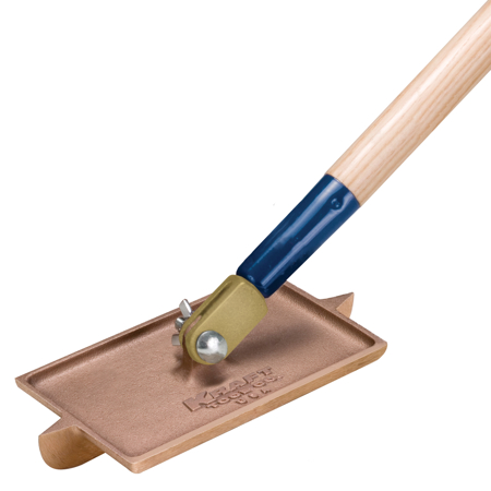 Photo of Kraft 8″ x 4-1/2″ 1/4″R, 1″D Bronze Walking Groover with Handle