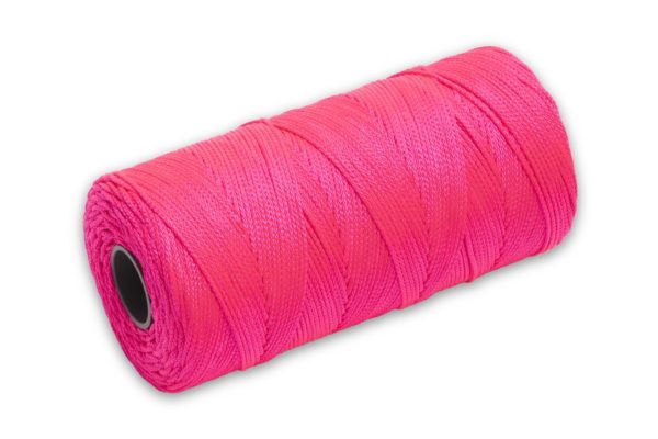 Photo of Marshalltown 1000′ Braided Nylon Mason’s Line – Pink