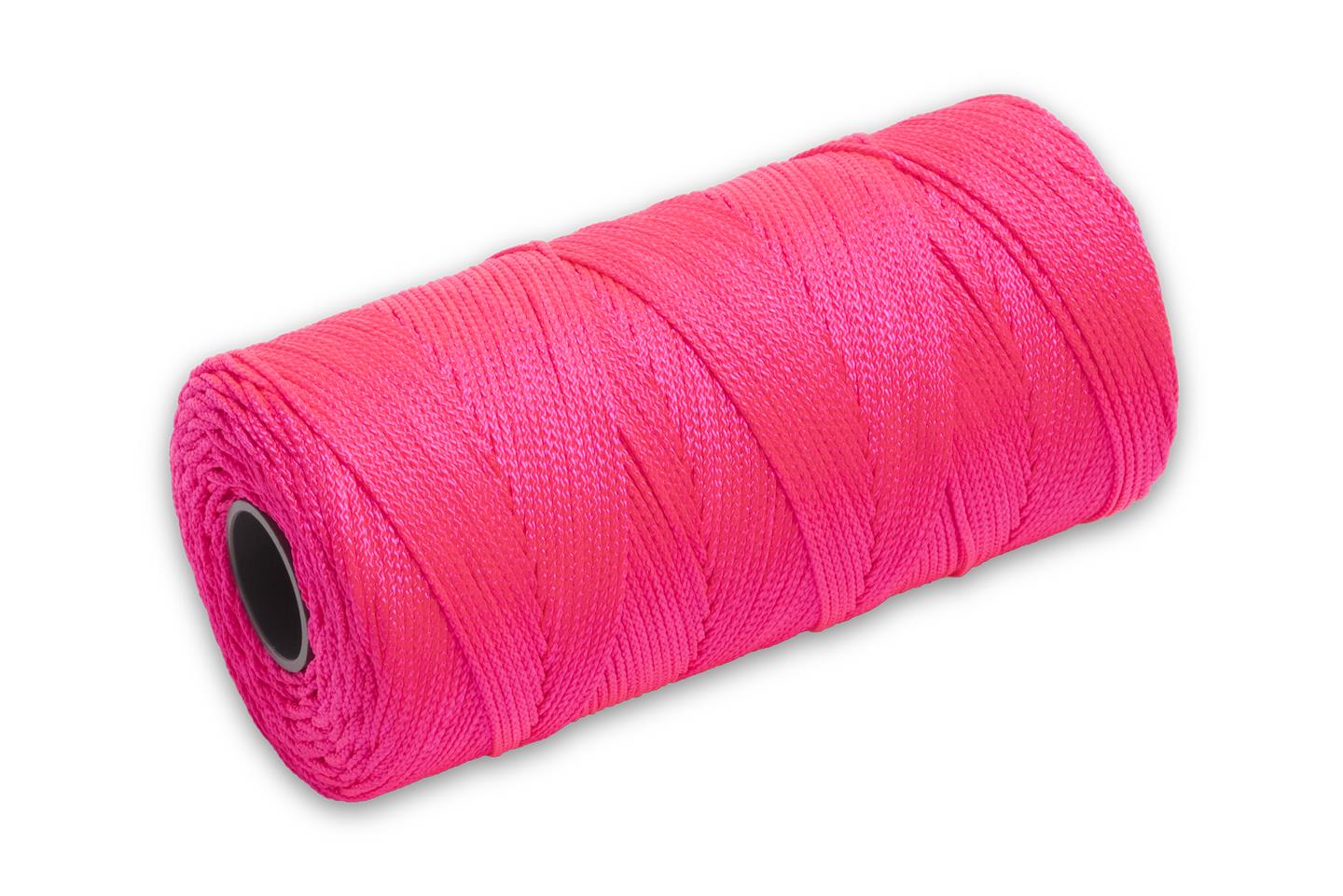 Marshalltown 1000' Braided Nylon Mason's Line - Pink