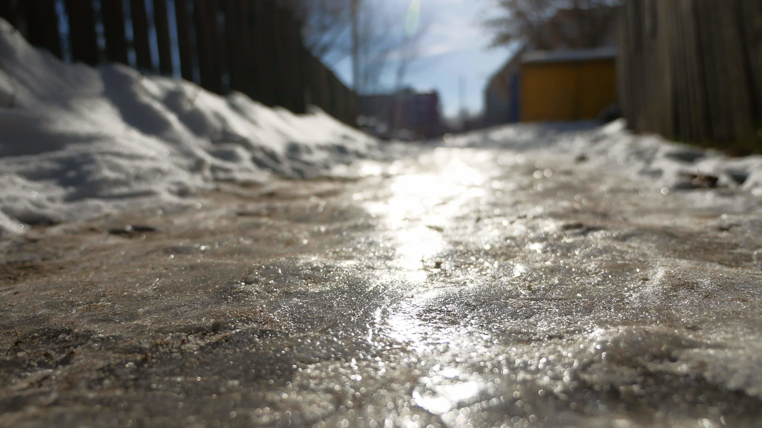 Battling Slippery Walkways Without Damaging Your Concrete