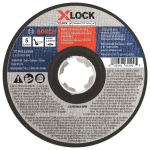 Photo of Bosch 5″ x .045″ X-Lock Cut-Off Wheel – Metal/Stainless