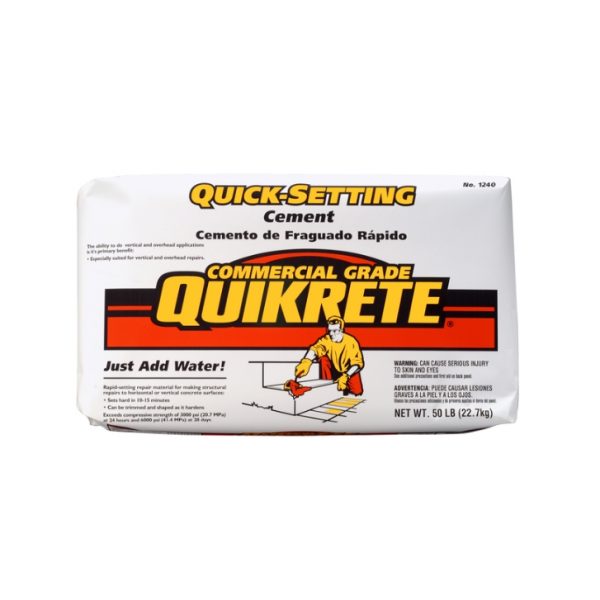 Photo of Quikrete Quick Setting Cement – 22.7KG Bag