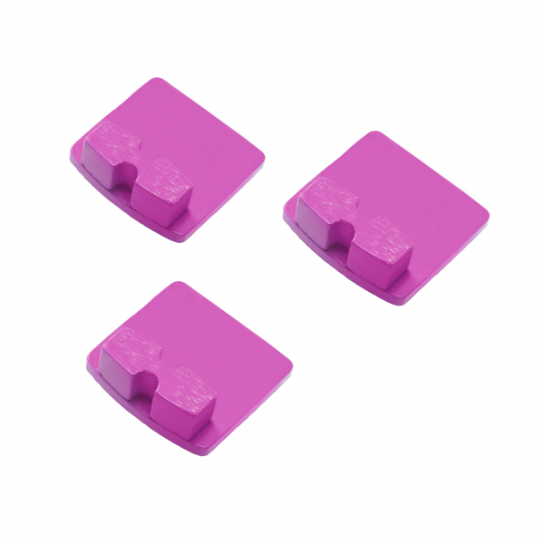 Photo of Husqvarna Redi Lock® 20-Grit Single Segments – Pink (3-Pack)