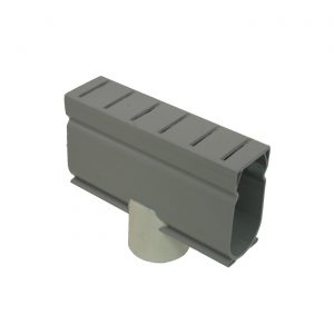 Photo of Stegmeier Deck Drain Down Adapter Piece – 1-1/2″ Pipe Outlet (Gray)