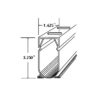 Photo of Stegmeier Deck Drain 90-Degree Corner Piece (Black)