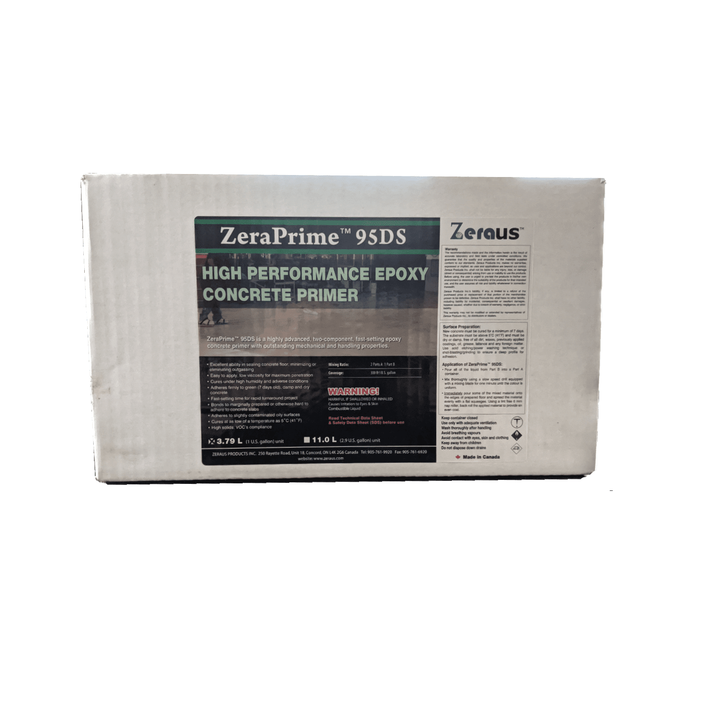 Zeraus ZeraPrime™ 95DS Epoxy Primer
