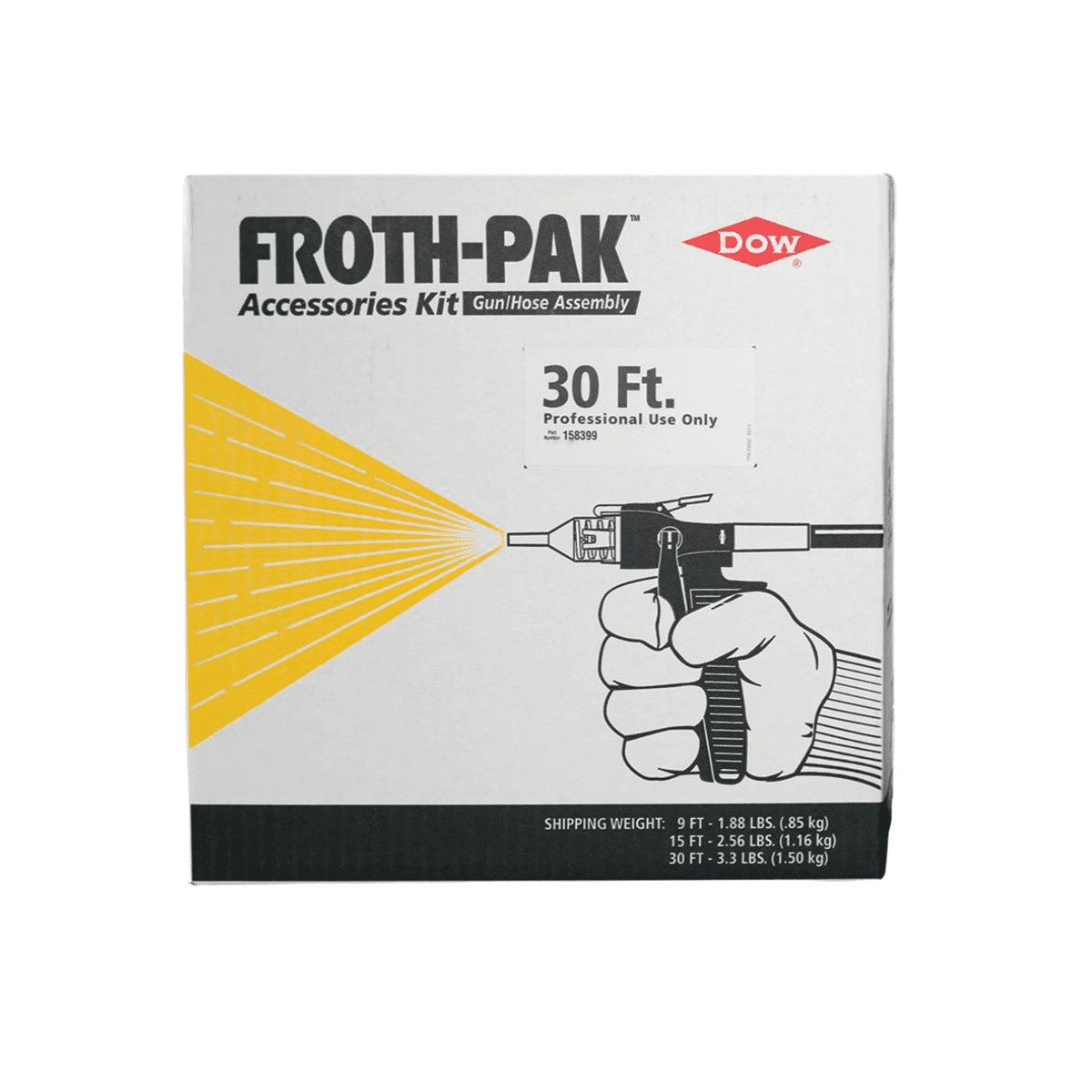 30' Gun & Hose for Dupont Froth-Pak™ 620 Spray Foam